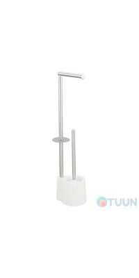 White toilet rack