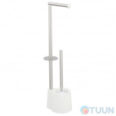White toilet rack