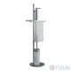 Colombo B9849 Planets stand with soap dispenser, coat hanger, paper holder and glass brush