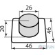 Стопор RDA 55096-2W белый