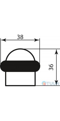Colombo CD112 bronze door stopper