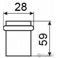 RDA 5937 PB limiter, polished brass