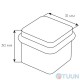 Стопор M&T Minimal 003314 TIN-B титан/коричневий матовий