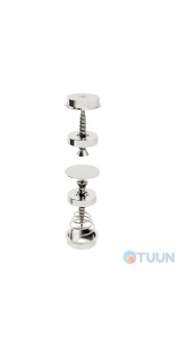 STOPPINO CLOSE Concealed Magnetic Catch, Stainless Steel