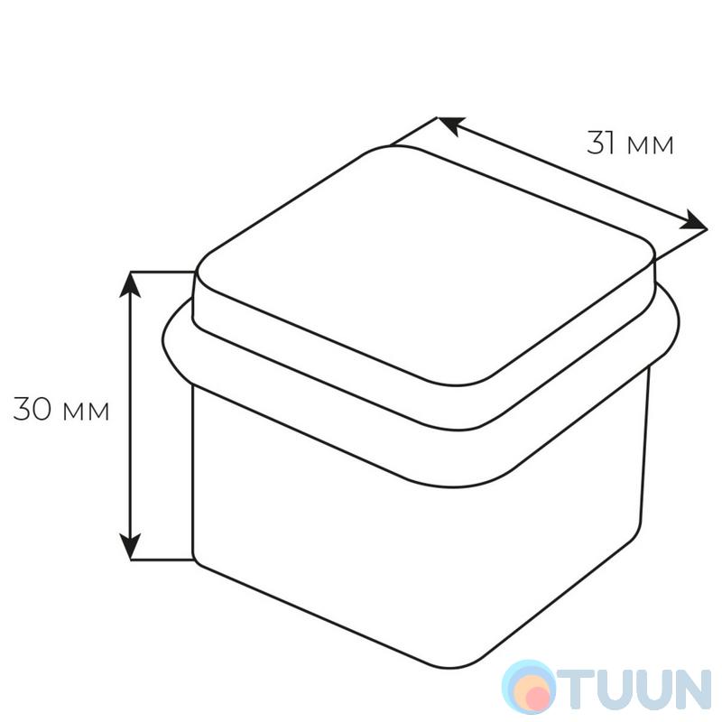 Стопор M&T Minimal TIN-K чорний