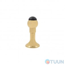 Fimet 3698 F01 wall-mounted floor stop brass