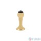 Fimet 3698 F01 wall-mounted floor stop brass