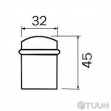 Stopper Fimet 3695 OF43 mat. bronze