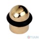 door stop Colombo CD112 polished brass