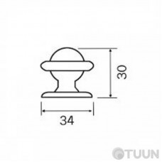 Fimet 3696 F20 Stopper Matt Nickel