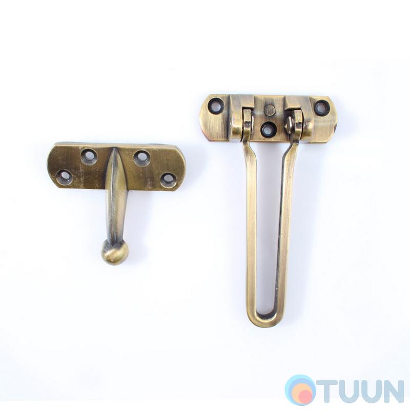 Door opening limiter Bruno 904 ant brass