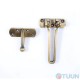 Door opening limiter Bruno 904 ant brass