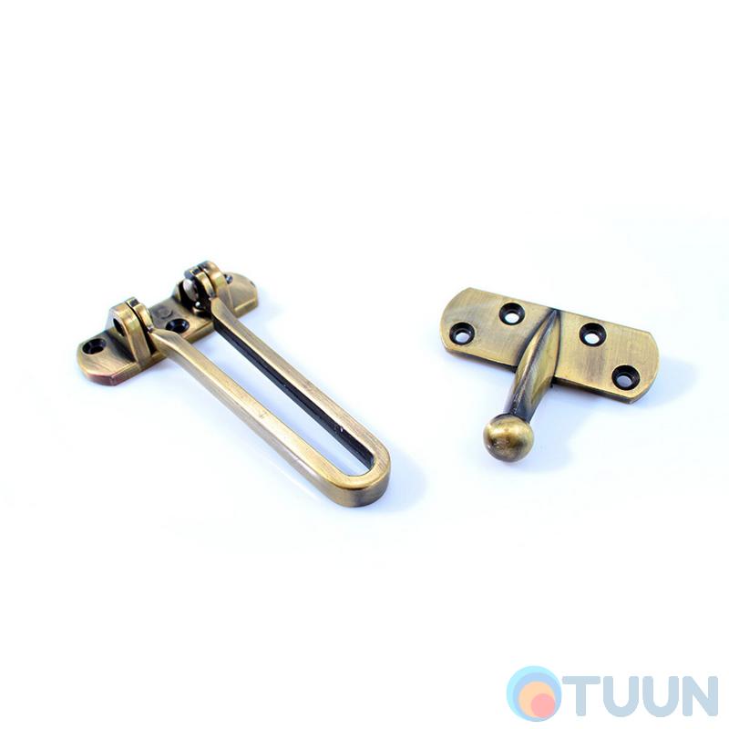 Door opening limiter Bruno 904 ant brass