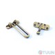 Door opening limiter Bruno 904 ant brass