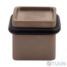 Stopper M & T Maximal 003383 TIN-B titanium / brown matte (without insert)