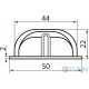 Amig Stopper mod.401-50 white