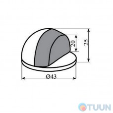Limiter shell 902 SC matt chrome