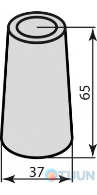 Стопор RDA 36*65*7 mm серый