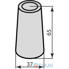 RDA Stopper 36*65*7 mm Gray