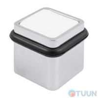 Стопор M&T Maximal хром/белое стекло