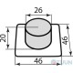 Стопор RDA 55096-2B коричневий