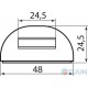 Amig Stopper mod.403-50 white