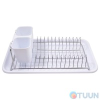 Сушка для посуды настольная Arino Mini, белая