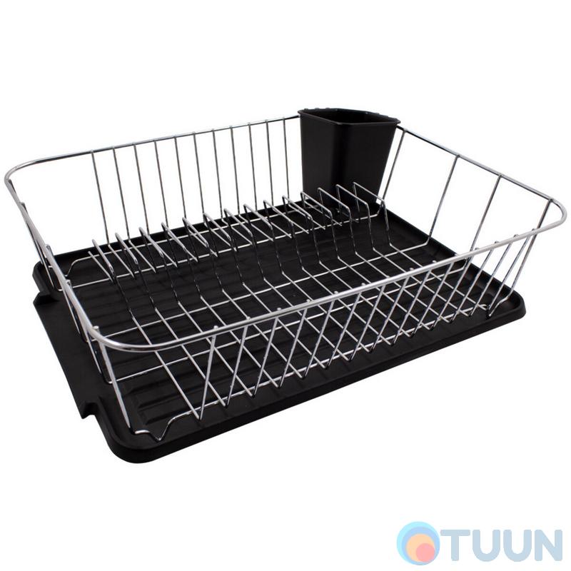 Arino Mini tabletop dish dryer, black