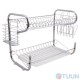 Arino Tera Plus two-tier dish dryer, chrome