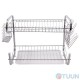 Arino Tera Plus two-tier dish dryer, chrome
