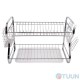 Arino Tera Slim two-tier dish dryer, chrome