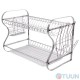 Arino Tera Slim two-tier dish dryer, chrome