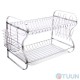 Arino Tera Slim two-tier dish dryer, chrome