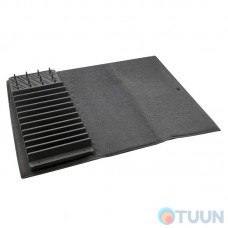 Arino Dish Dryer with Mat, 2 pcs/set, Gray