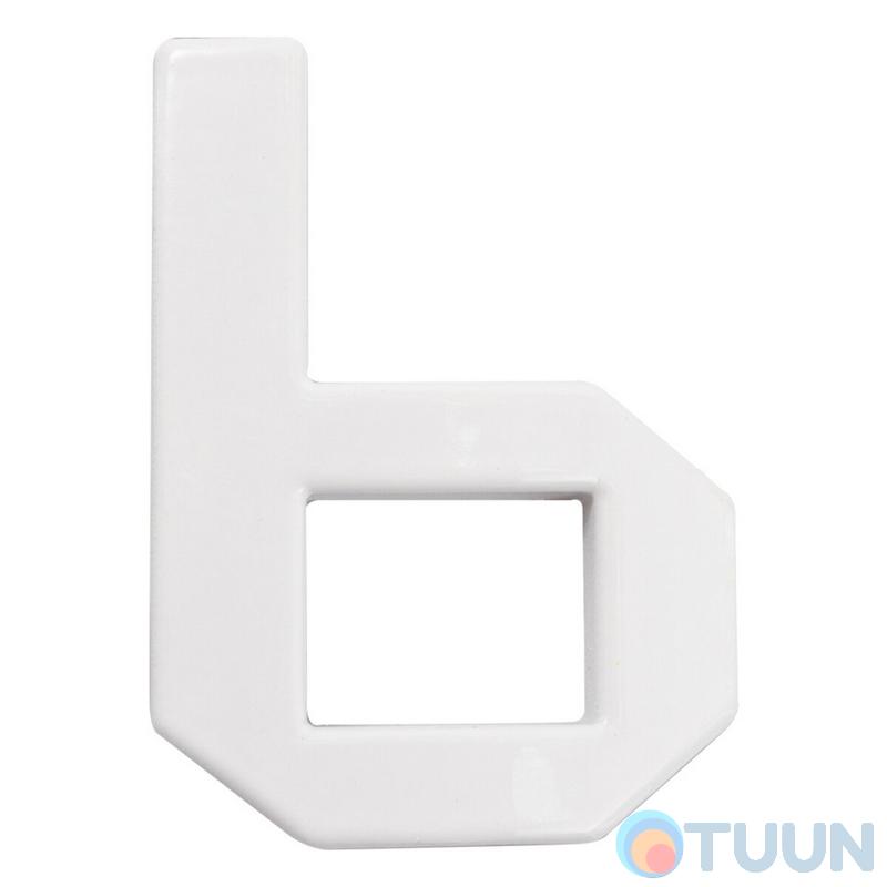Arino Number 6 plastic white