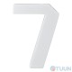 Arino Number 7 plastic white