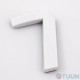Arino Number 7 plastic white
