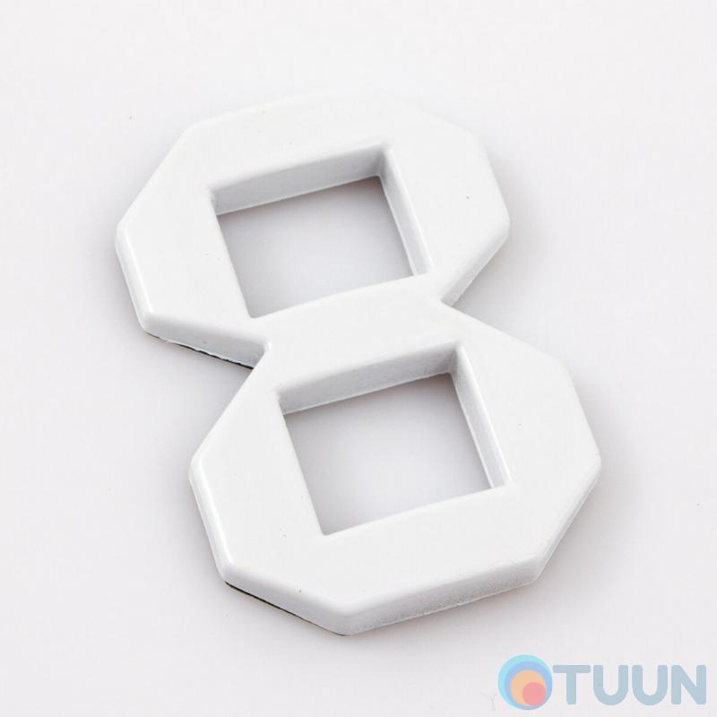 Arino Number 8 plastic white