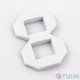 Arino Number 8 plastic white