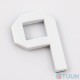 Arino Number 9 plastic white