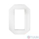 Arino Number 0 plastic white