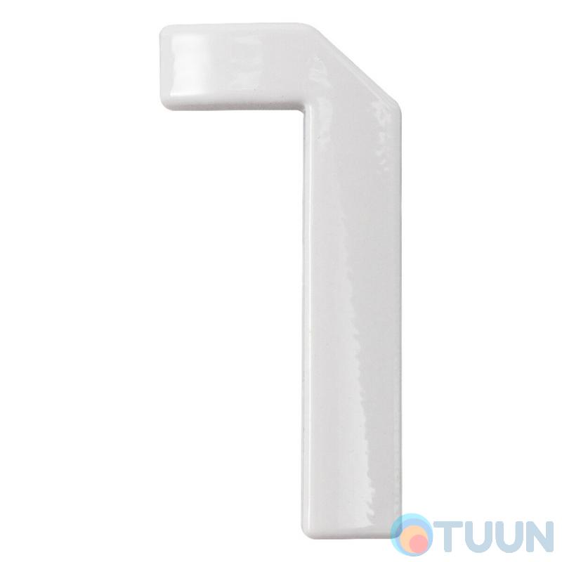 Arino Number 1 plastic white