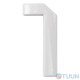 Arino Number 1 plastic white