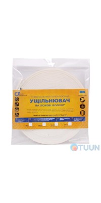 Comit foam seal self-adhesive 5mm*13mm*10m white