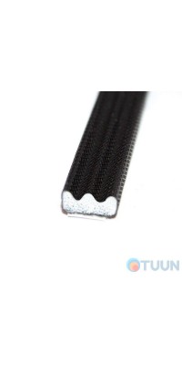 Comit polyurethane self-adhesive black E seal 2 meters