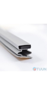 Comeo Porte seal 1082 термопластичний еластомер 14,5 * 2100 мм сірий з магнітом (зі стрічкою)