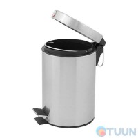 Ведро с педалью 3л, нерж