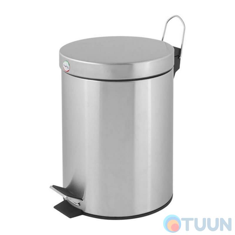 Pedal bucket 5l, stainless