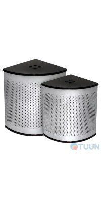 Set of corner baskets with lids (2 in 1) 08010