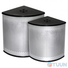 Set of corner baskets with lids (2 in 1) 08010